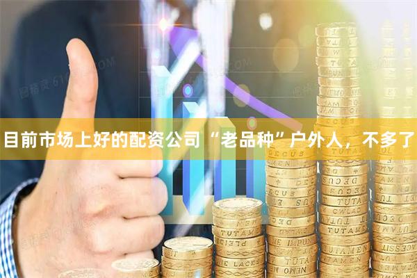 目前市场上好的配资公司 “老品种”户外人，不多了